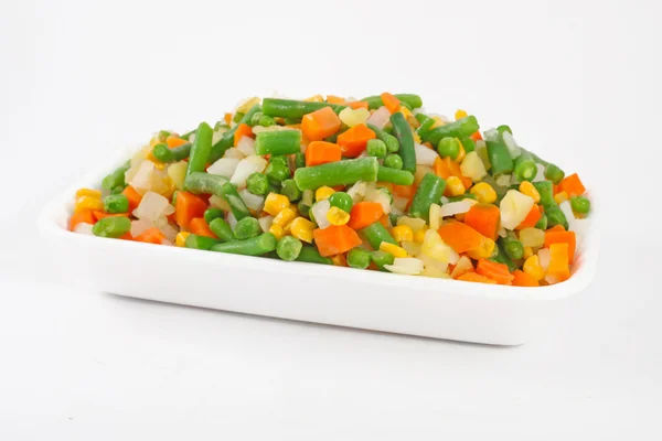 Verschillende bevroren groenten — Stockfoto