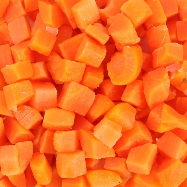 Frysta morötter — Stockfoto