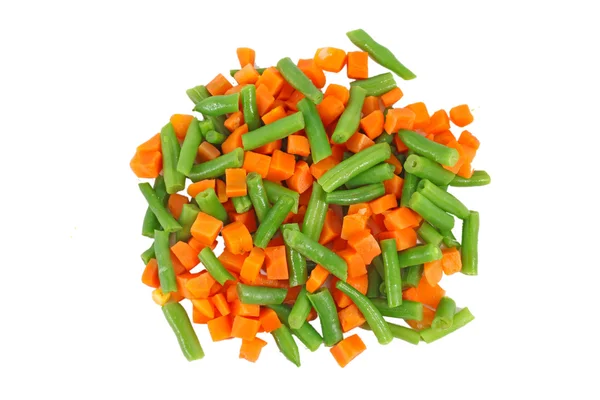 不同冷冻的蔬菜 — 图库照片