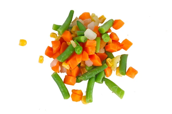 Farklı Dondurulmuş sebzeler — Stok fotoğraf