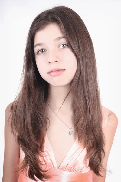 Nettes Teenager-Mädchen — Stockfoto