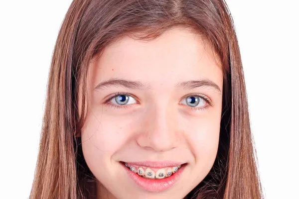 Beautiful young teen girl — Stock Photo, Image