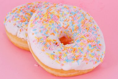 taze lezzetli renkli donut