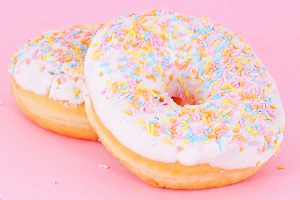 Taze lezzetli renkli donut — Stok fotoğraf