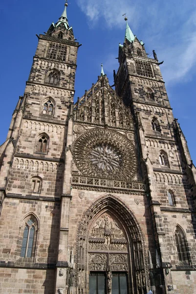Kathedrale norimberga — Stockfoto