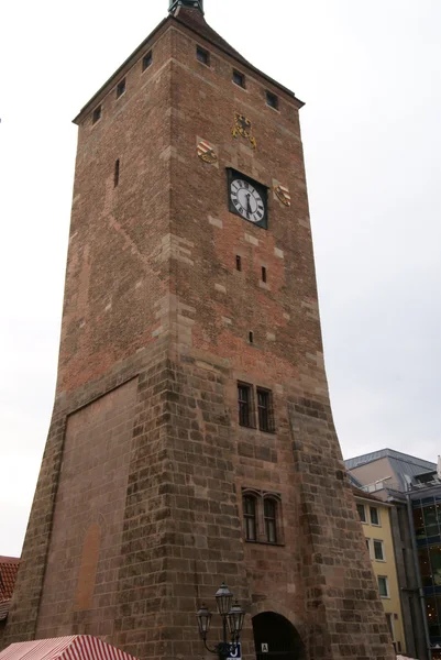 Wieża w Norymberga — Zdjęcie stockowe