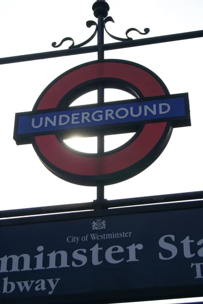 Лондонское метро — стоковое фото