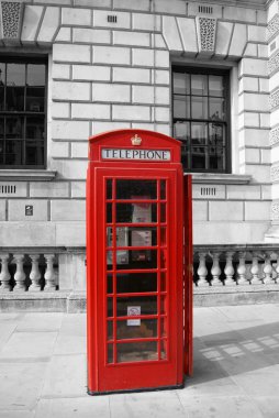 Red Box London clipart