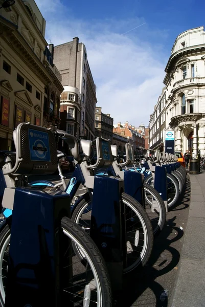 Fahrräder im Covent Garden — Stockfoto