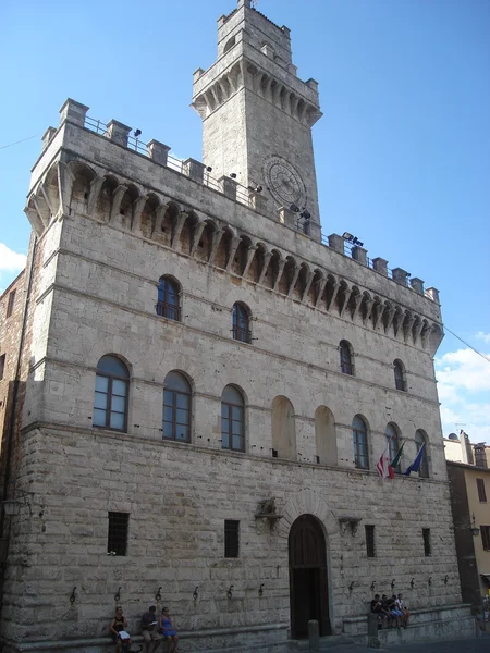 Rathaus von Montepulciano — Stockfoto