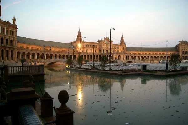 Площадь в Севилье — стоковое фото
