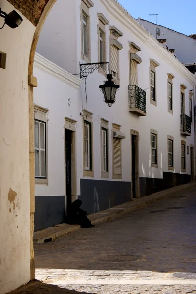 Rua em Faro — Fotografia de Stock