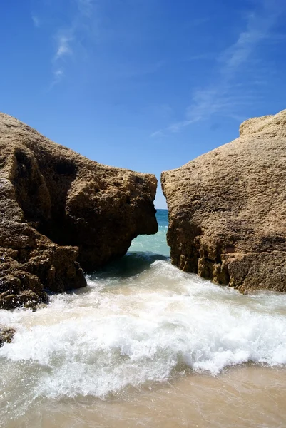 stock image Wave in Albufeira