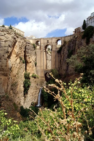 Ronda Ancient Bridge — Stock Photo, Image