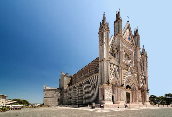 Város Orvieto - középkori katedrális — Stock Fotó