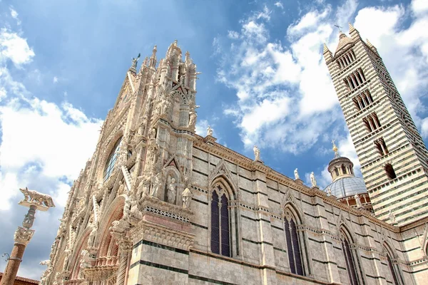 Duomo di siena, Italië — Stockfoto