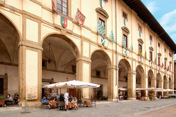 Caffè - pittoresco angolo di Toscana — Foto Stock