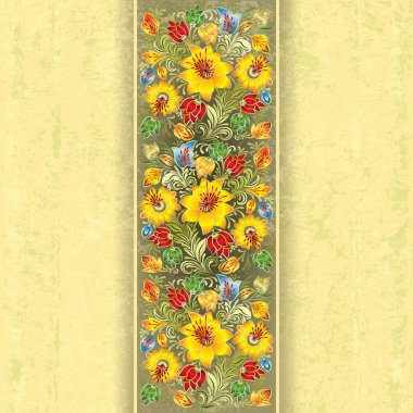 soyut grunge arka plan bahar çiçek süsleme ile