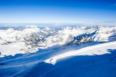 Panorama from Titlis clipart