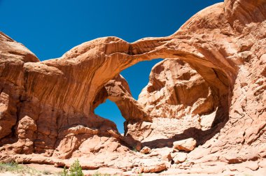 Double Arch, Arches national park clipart