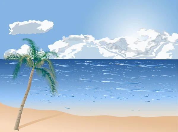 Lato plaża — Wektor stockowy