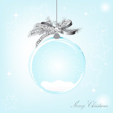 Snowglobe clipart