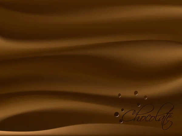 チョコレートの背景 — ストックベクタ