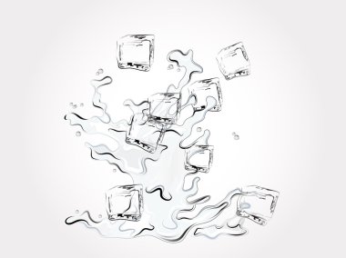 Water splash clipart