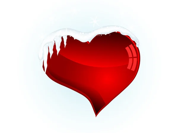 Frusna hjärta — Stock vektor