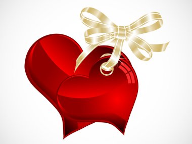 Two hearts clipart