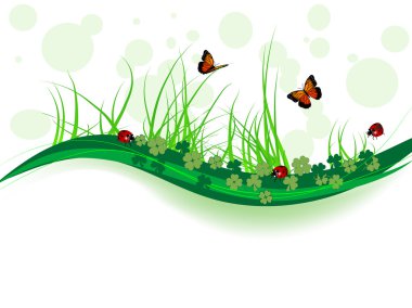 Spring background clipart