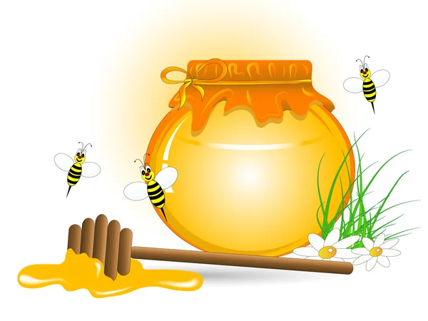 Μέλι και Μαργαρίτα — Διανυσματικό Αρχείο