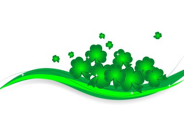 Clovers concept clipart