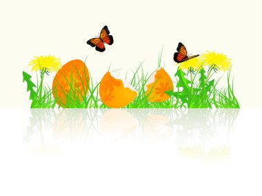 Spring border clipart