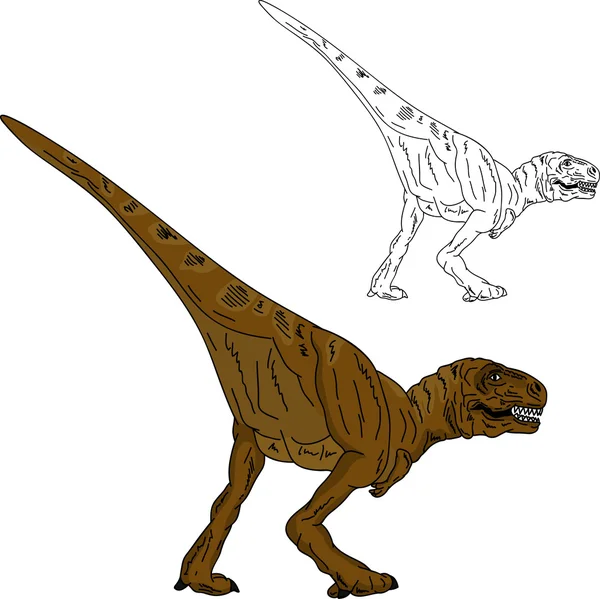 Dinoszaurusz séta — Stock Fotó