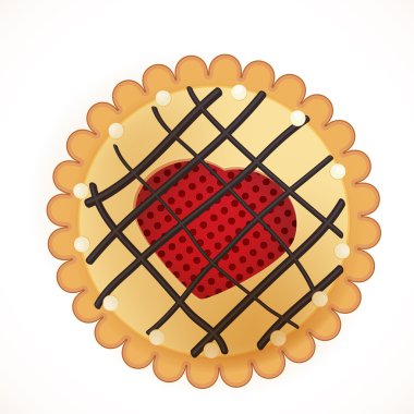 Sweet cookie. clipart