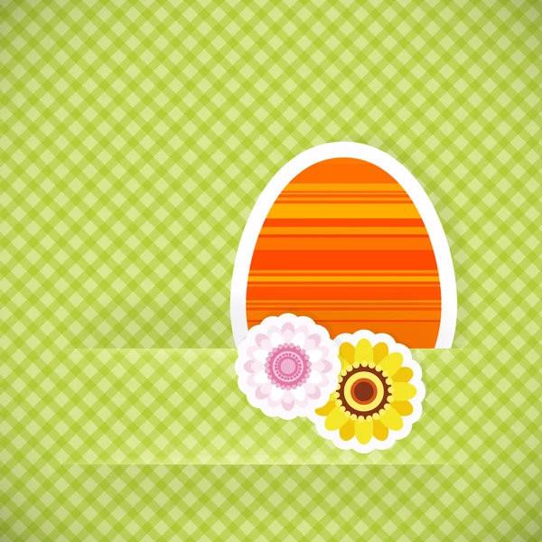 Πασχαλινό αυγό από Πάσχα κάρτα φόντο — Διανυσματικό Αρχείο