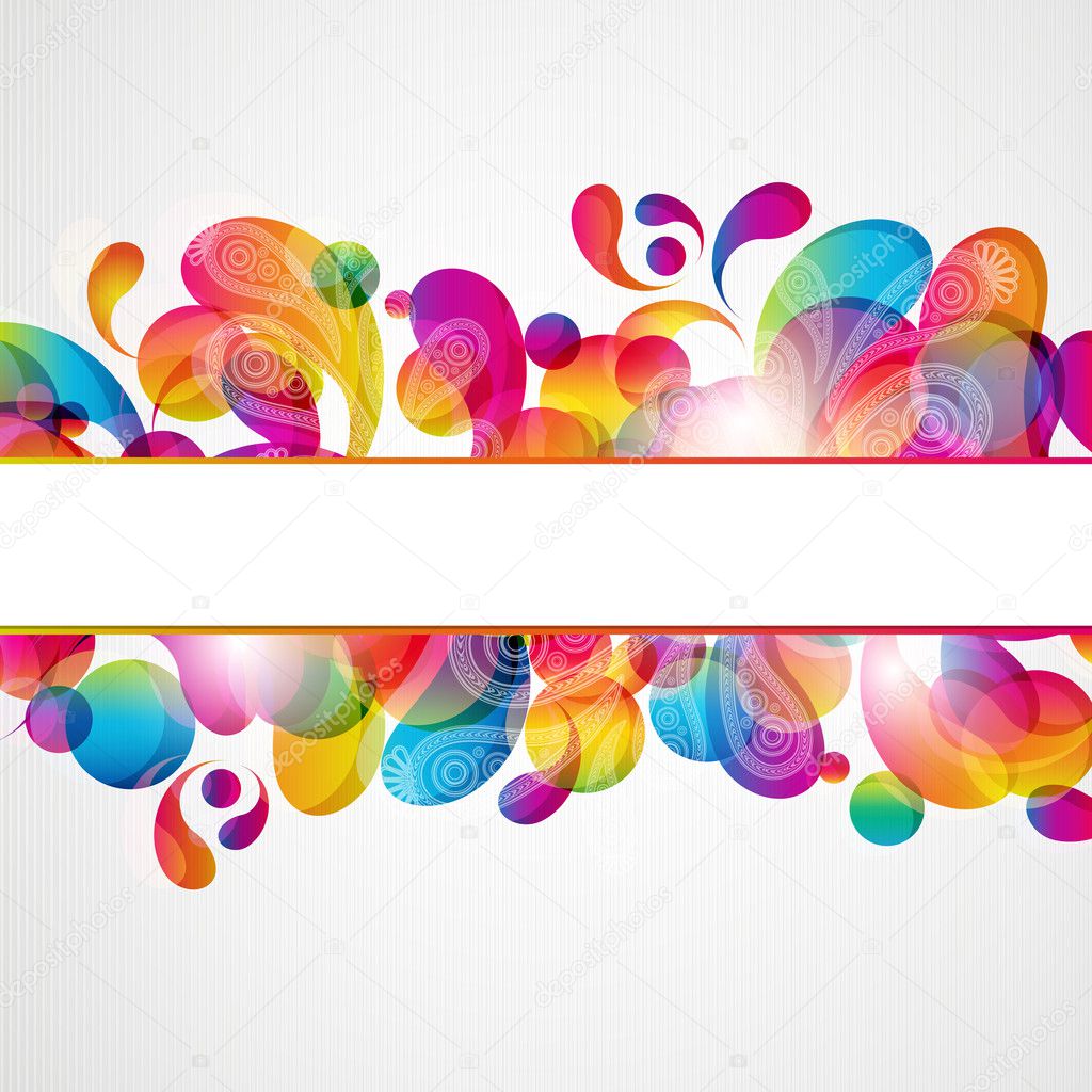 Abstract background with bright elements.