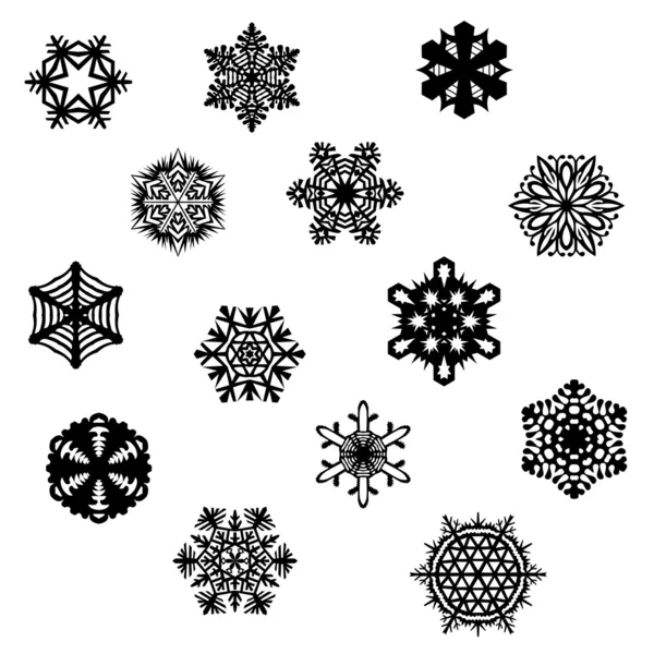 Elementos de inverno para design — Vetor de Stock