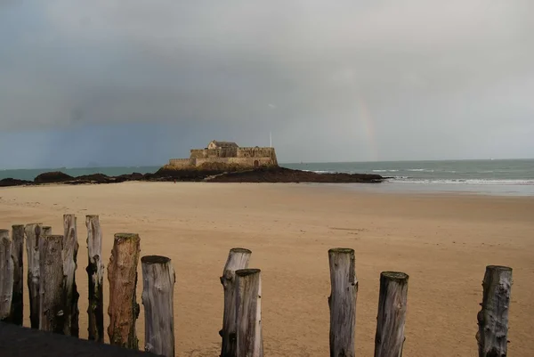 View on Fort National de Saint Malo — Stock Photo, Image