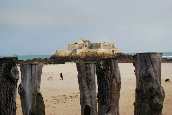 View on Fort National de Saint Malo — Stock Photo, Image