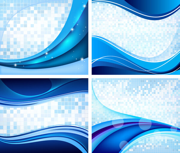 Abstract background set