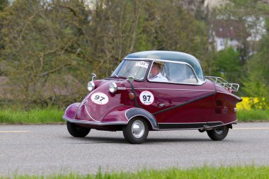 1956'dan eski model araba messerschmitt kr 200