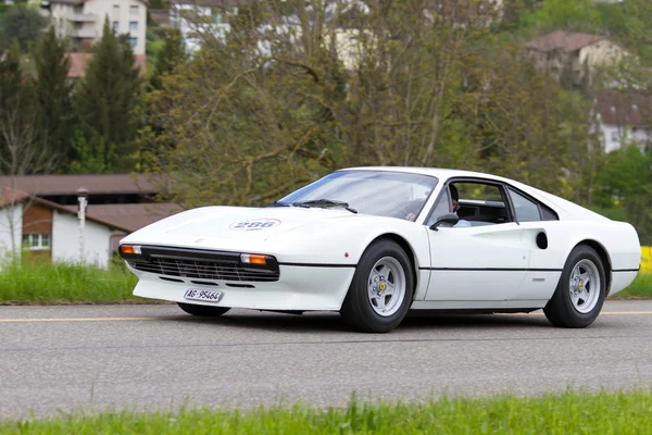 Eski model araba ferrari 308 gtb 1977 — Stok fotoğraf