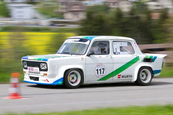 Wyścigowym touring car simca rallye 3 od 1976 roku — Zdjęcie stockowe