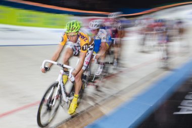 Indoor track bike race at Sixday-Nights Zürich 2011