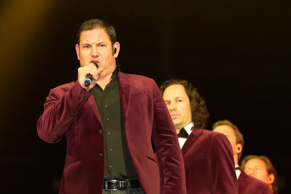Tenors of I Quattro at Sixday-Nights Zürich 2011 — 스톡 사진