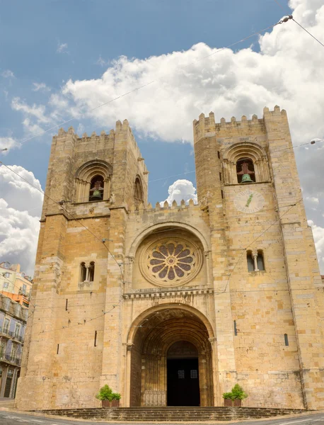 Kathedraal van Lissabon, portugal — Stockfoto