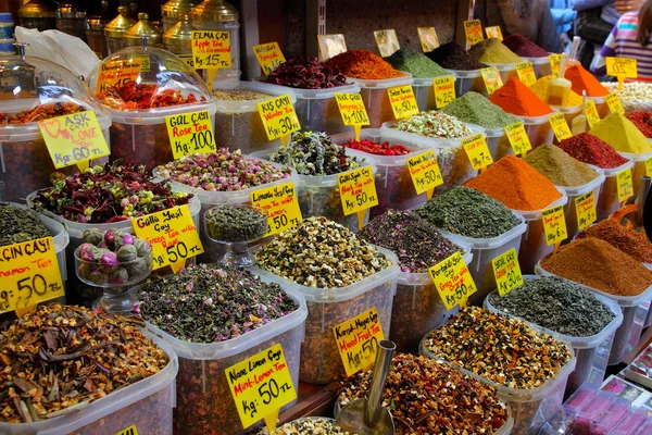 伊斯坦布尔香料市场 — 图库照片