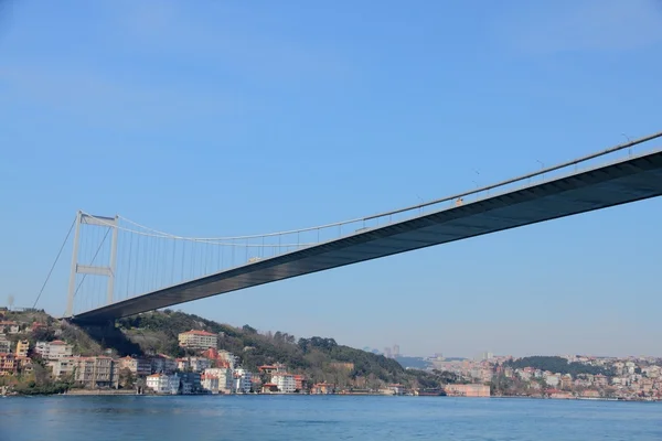 Ponte suspensa do Bósforo — Fotografia de Stock